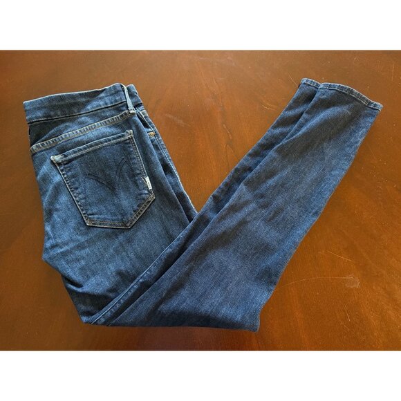 Mother The Looker Mid Rise Skinny Jeans Flowers From the Storm Size 30 - Picture 13 of 13